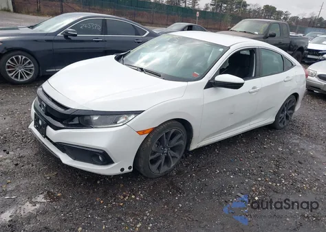 2020 Honda Civic Sport из США, поврежденный, VIN 2HGFC2F85LH549902